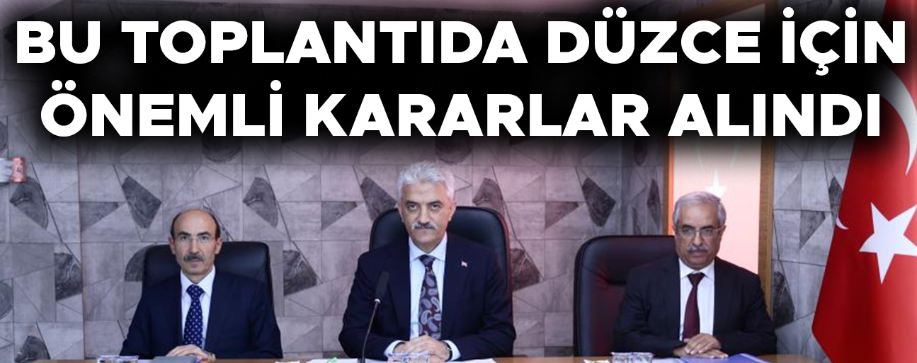 YATIRIM VE HİZMETLER ETKİN ŞEKİLDE SÜRDÜRÜLECEK