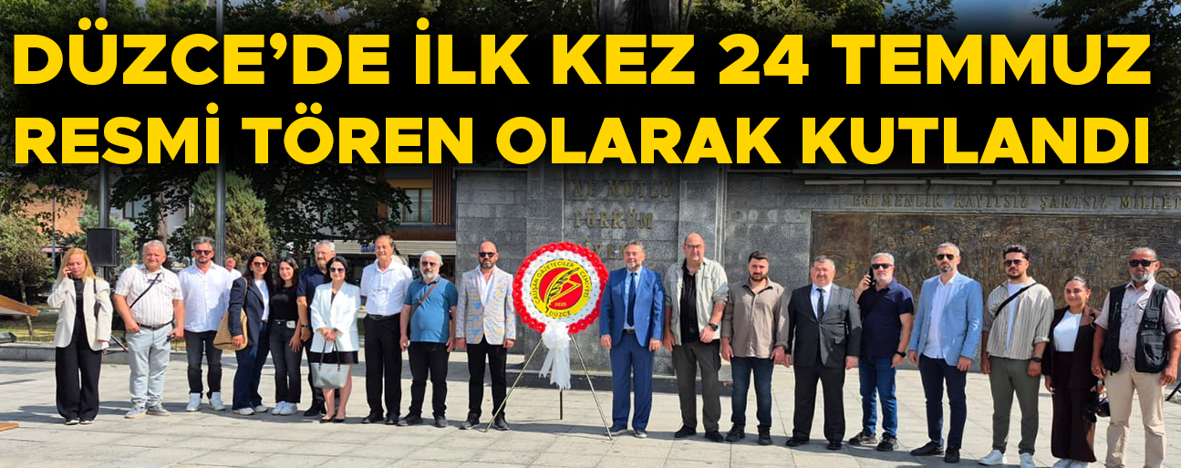 ÇGCD BASIN BAYRAMI NEDENİYLE ANITPARK’A ÇELENK SUNDU
