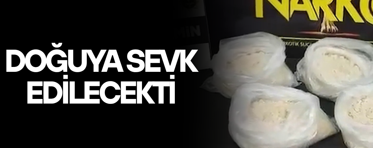 DÜZCE'DE 5 KİLO SENTETİK UYUŞTURUCU ELE GEÇİRİLDİ: 2 TUTUKLAMA
