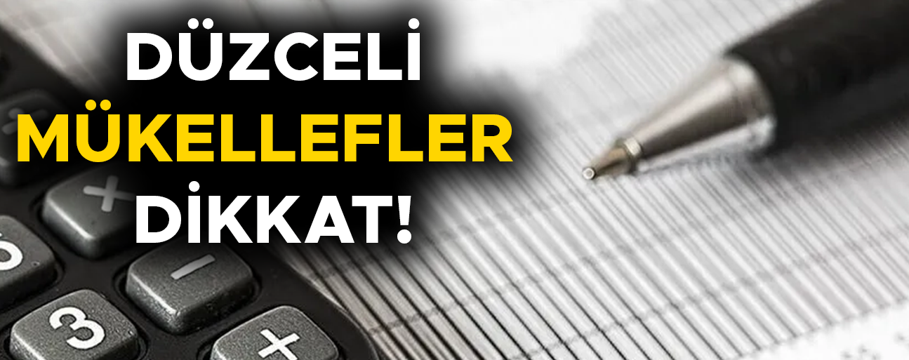 RİSKLİ MÜKELLEFLER İÇİN YENİ DÜZENLEMEYE GİDİLDİ