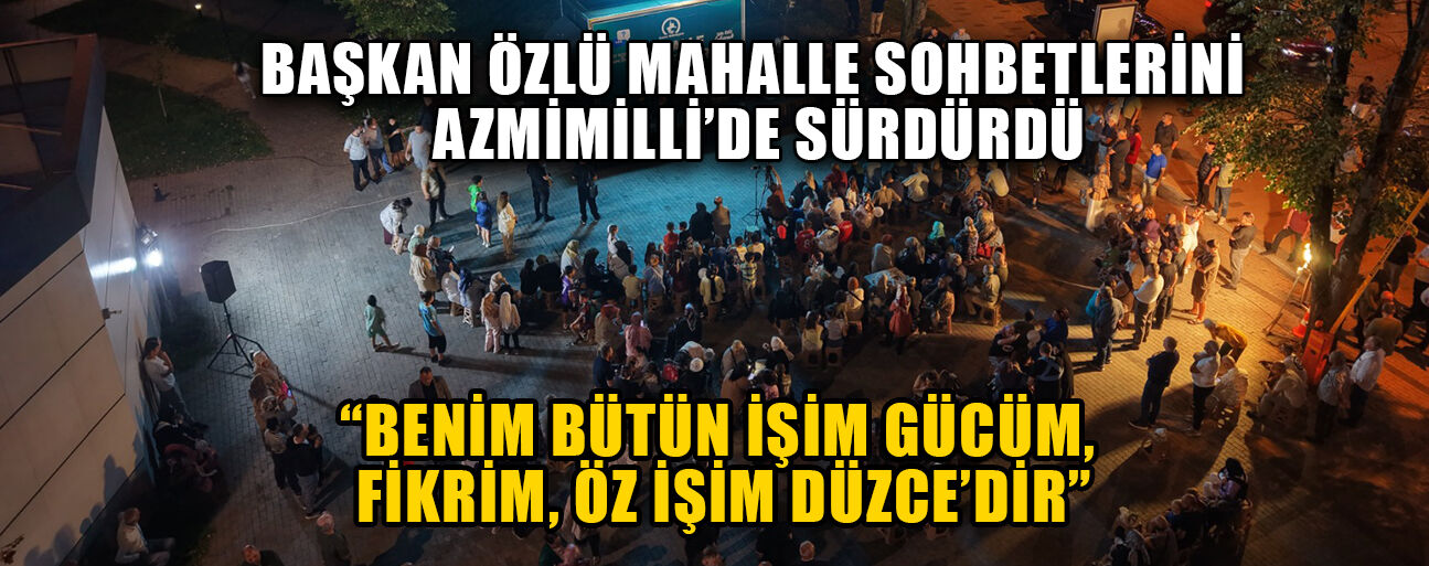 “İÇME SUYU ŞEBEKESİNİN NEREDEYSE TAMAMINI YENİLİYORUZ”