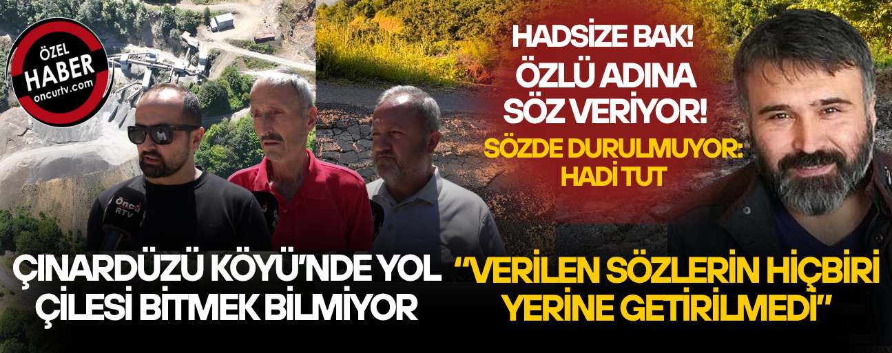 KÖY SAKİNLERİNDEN YOLLARI AĞIR TONAJLA TAHRİP EDEN EGE ASFALT’A TEPKİ