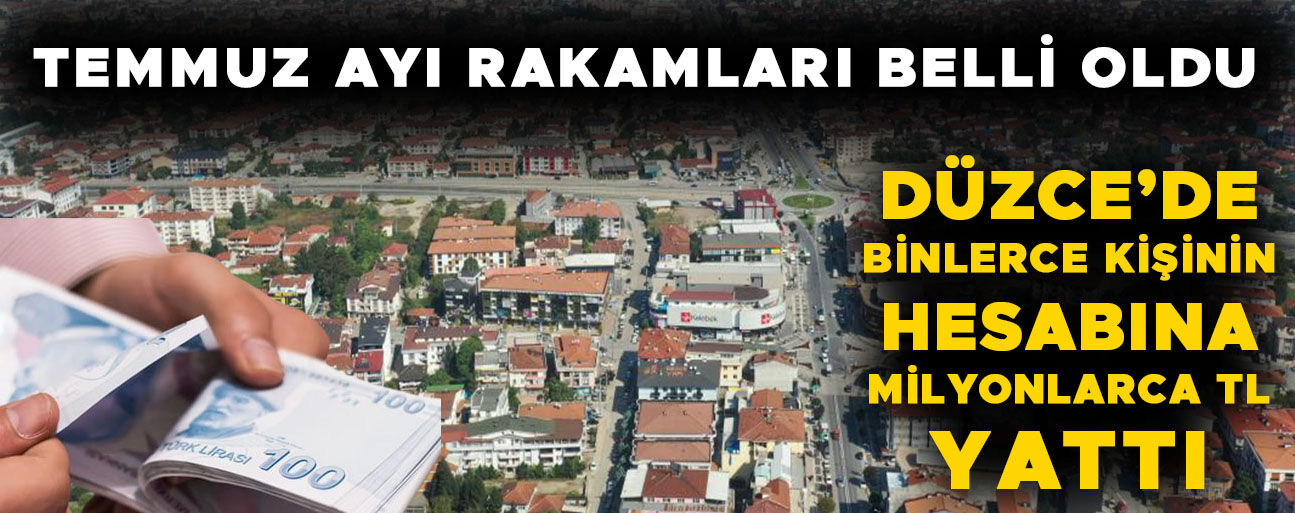 AĞUSTOS AYI MAAŞLARI ZAMLI YATACAK…