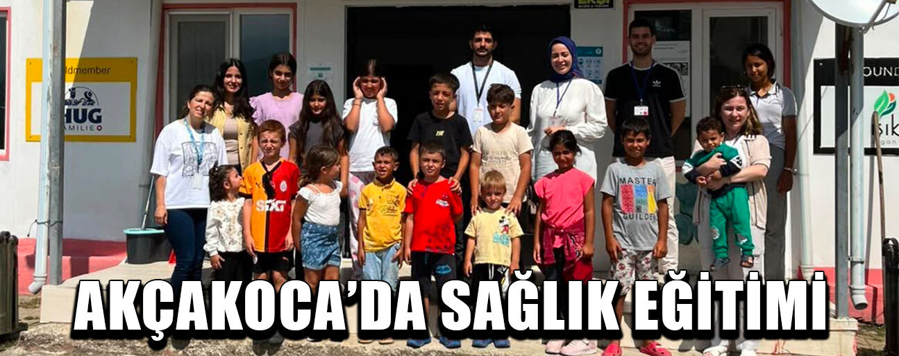 MEVSİMLİK TARIM İŞÇİSİ AİLELERİN ÇOCUKLARINA SAĞLIK EĞİTİMİ VE TARAMA YAPILDI