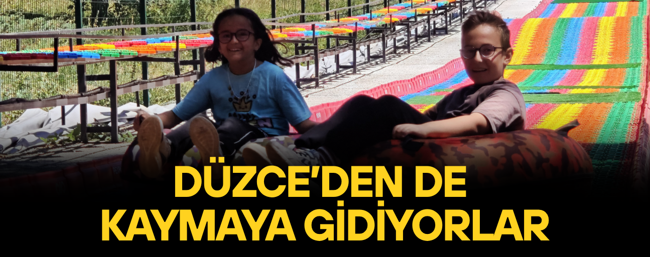 RENKLİ KAYDIRAKLAR BİNLERCE ZİYARETÇİYİ AĞIRLARDI