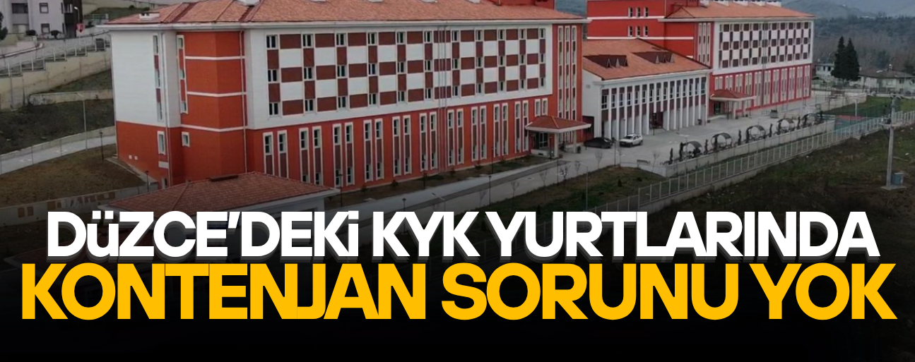 DÜZCE’DE BAŞVURU YAPAN TÜM ÖĞRENCİLER YURDA YERLEŞEBİLECEK