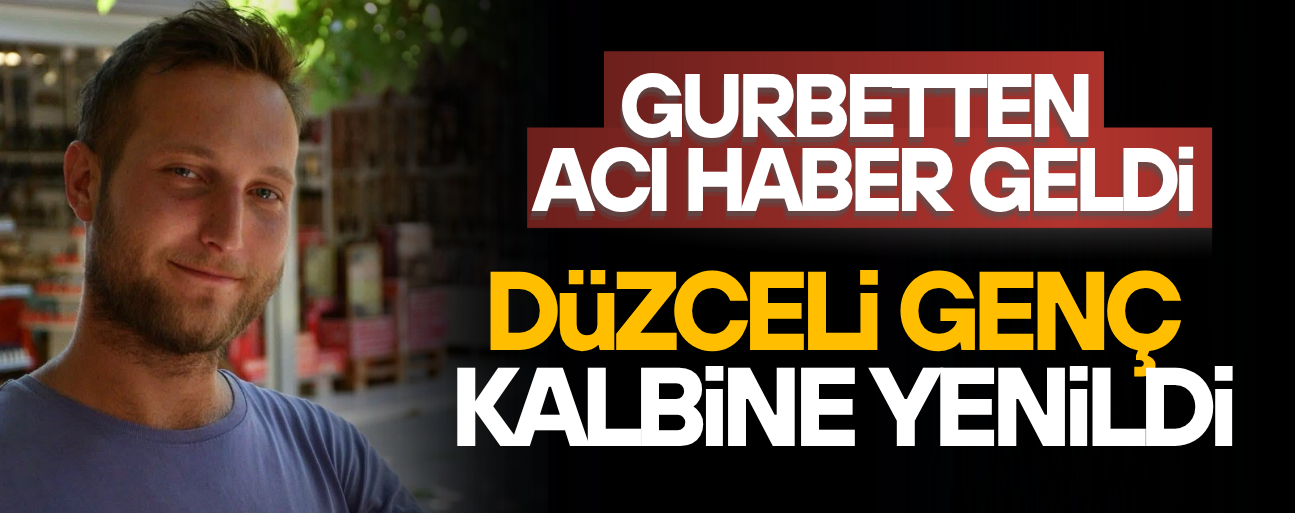 AKÇAKOCALI GENÇ FOTOĞRAFÇIDAN ACI HABER
