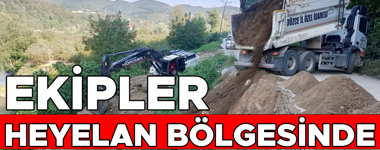 ÇALIŞMALAR TÜM HIZIYLA DEVAM EDİYOR
