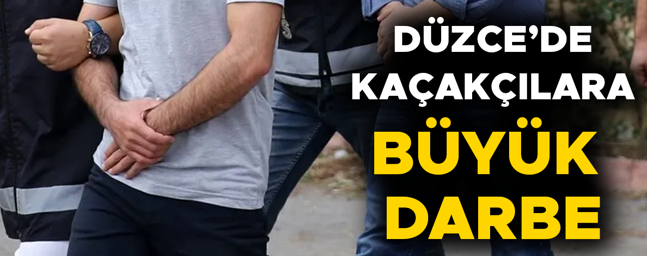 ÇOK SAYIDA KAÇAK ÜRÜN ELE GEÇİRİLDİ