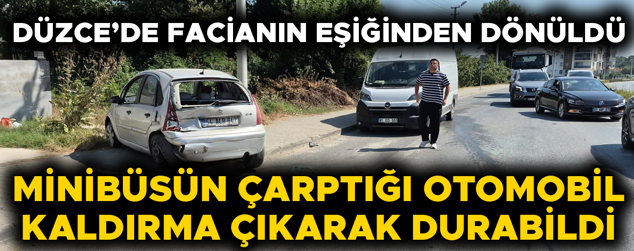 1 KİŞİNİN YARALANDIĞI KAZA GÜVENLİK KAMERALARINDA