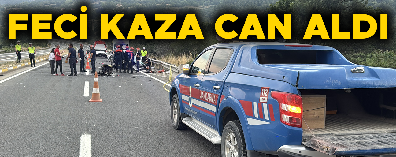 İKİ OTOMOBİLİN ÇARPIŞMASI SONUCU 1 KİŞİ ÖLDÜ, 2 KİŞİ AĞIR YARALANDI