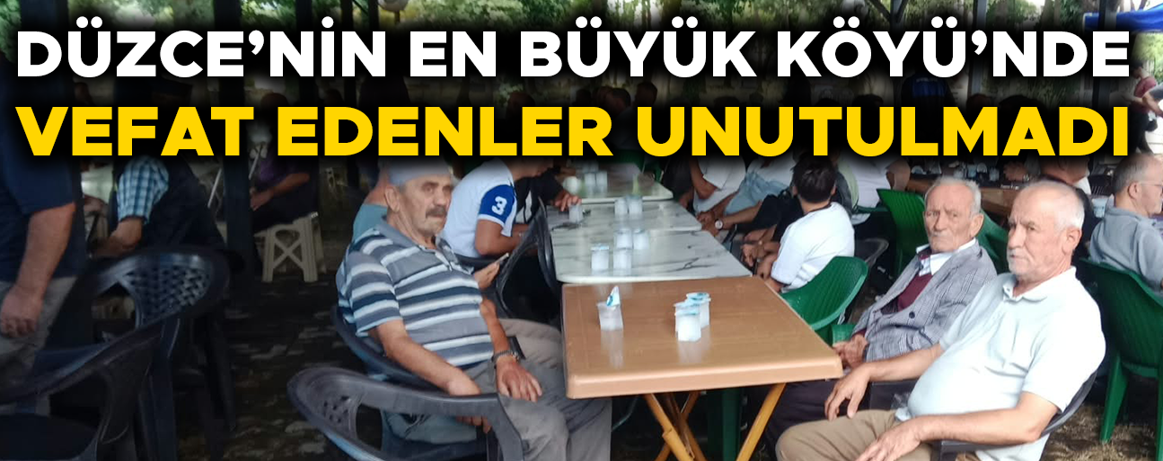 MEZARLIK MEVLİDİNE GENİŞ KATILIM