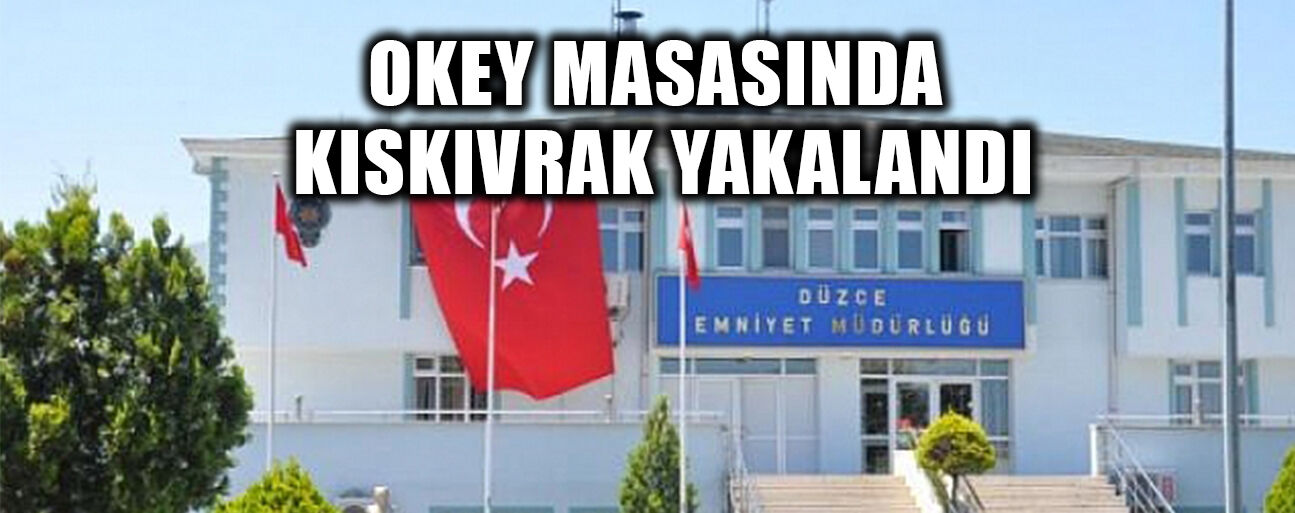 ESKİŞEHİR'DEN KAÇTI, DÜZCE POLİSİNDEN KAÇAMADI
