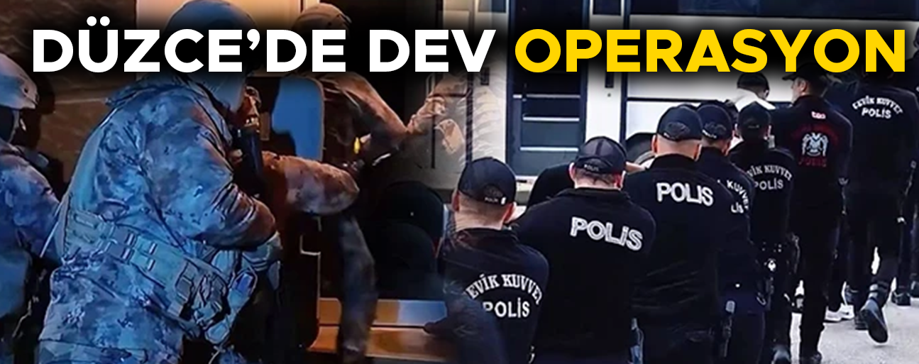 ÇOK SAYIDA KİŞİ GÖZALTINA ALINDI