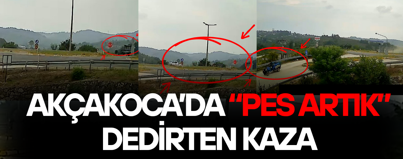 KAZAYA NEDEN OLDU, ARKASINA BAKMADAN KAÇTI