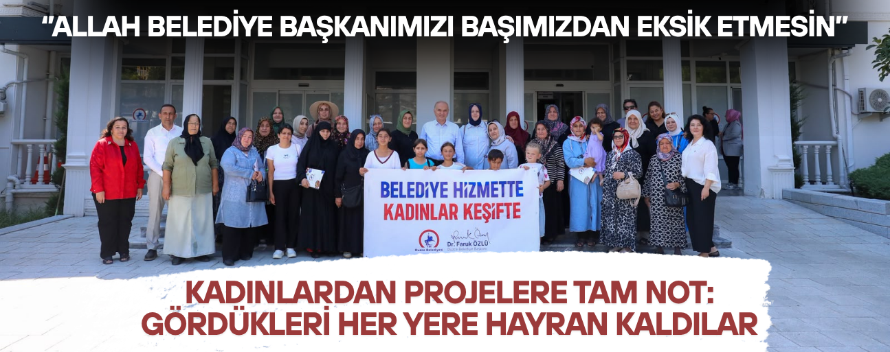 “BU PROJELER BÜYÜK İŞLER”