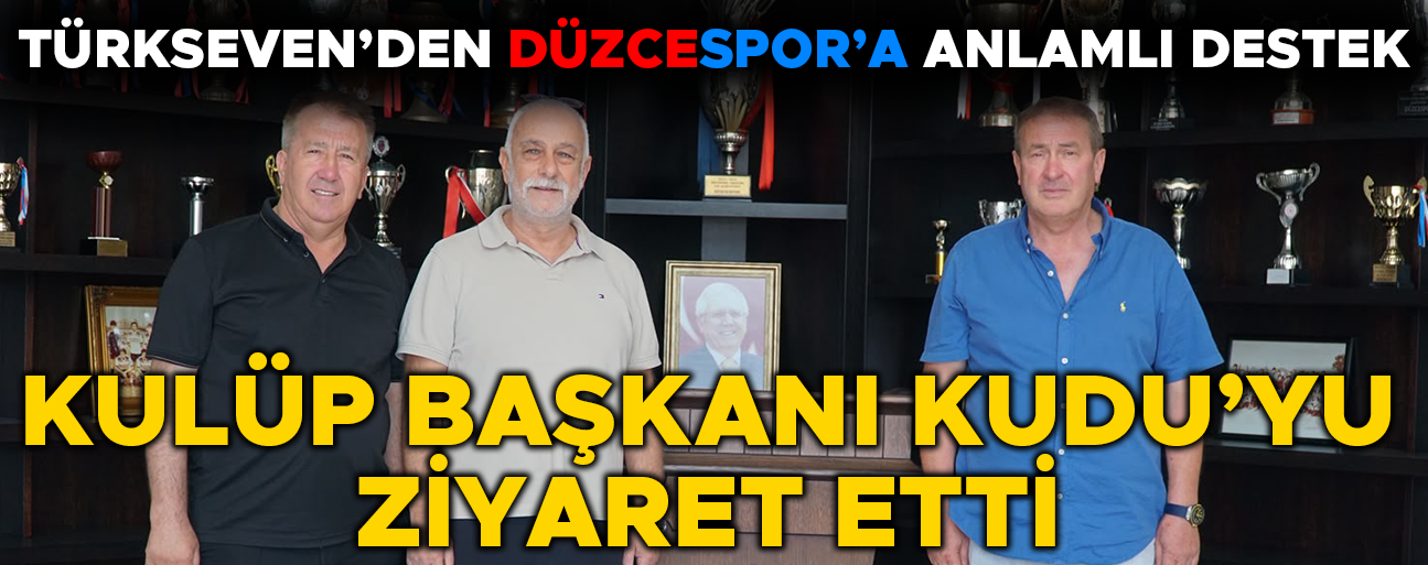 “TAKIMIMIZA HER ZAMAN DESTEK VERMEYE DEVAM EDECEĞİZ”