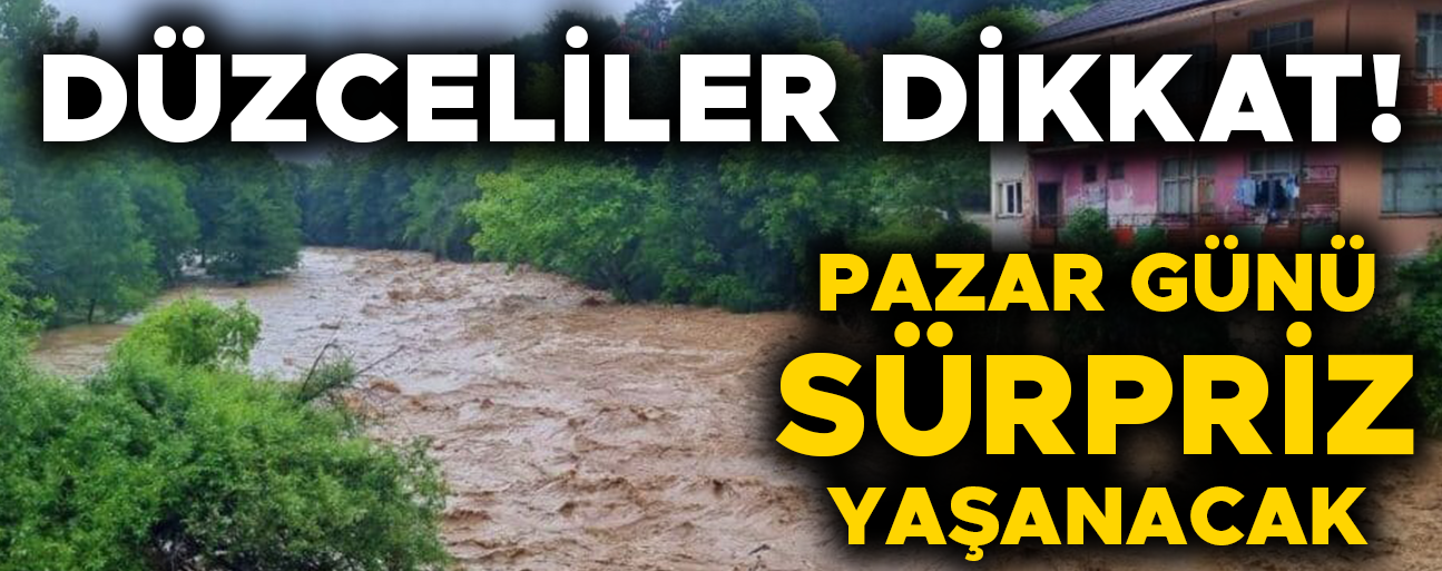 METEOROLOJİ’DEN UYARI GELDİ