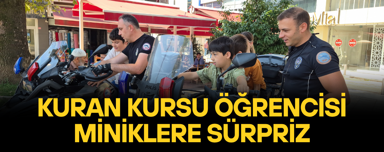 ÇOCUKLARIN POLİS SEVGİSİ PERÇİNLENDİ