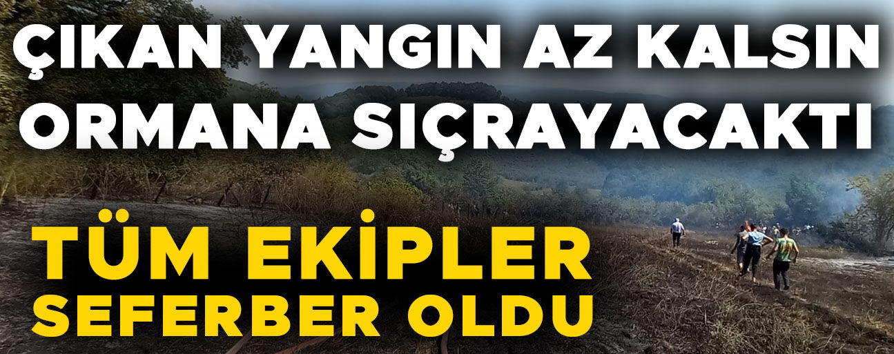 DÜZCE’DE YÜREKLER AĞIZLARA GELDİ