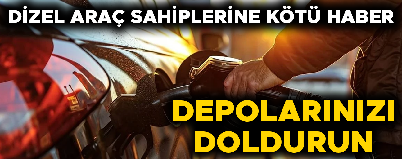 MOTORİNİN LİTRE FİYATINA KALLAVİ ZAM GELİYOR