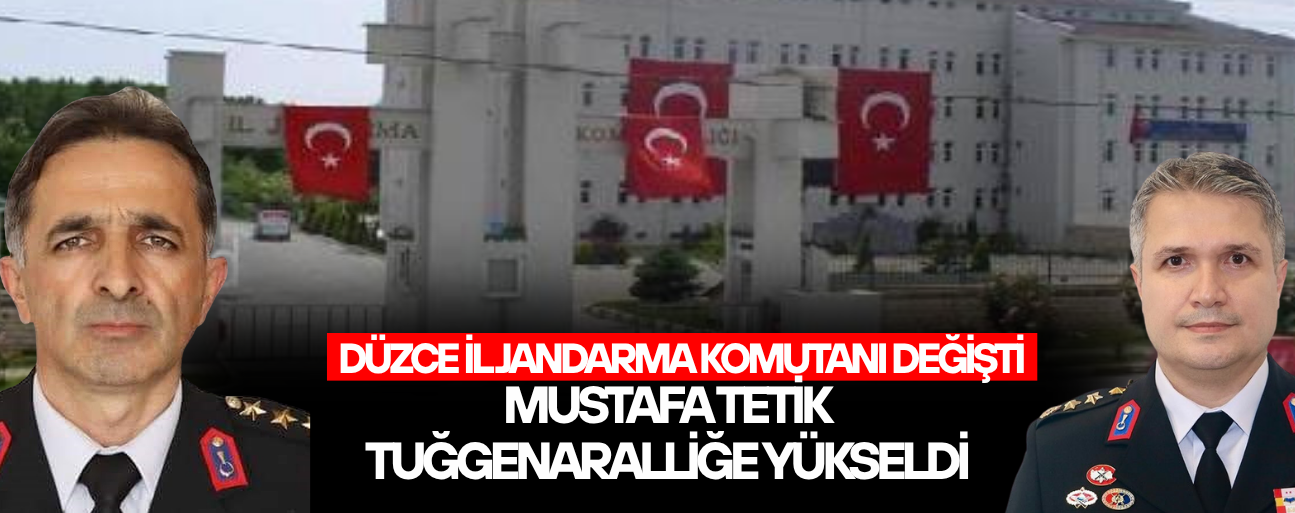 YENİ İL JANDARMA KOMUTANI MUSTAFA KILINÇ OLDU