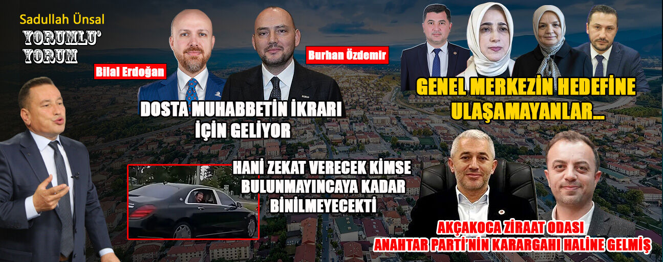 ERDOĞAN’IN DÜZCE’YE GELİŞİNİ KAZANCA ÇEVİRELİM