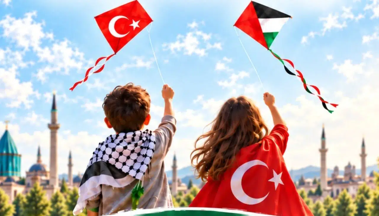 3Ald Konyada Ucurtmalar Gazzeli Cocuklar Icin Havalanacak