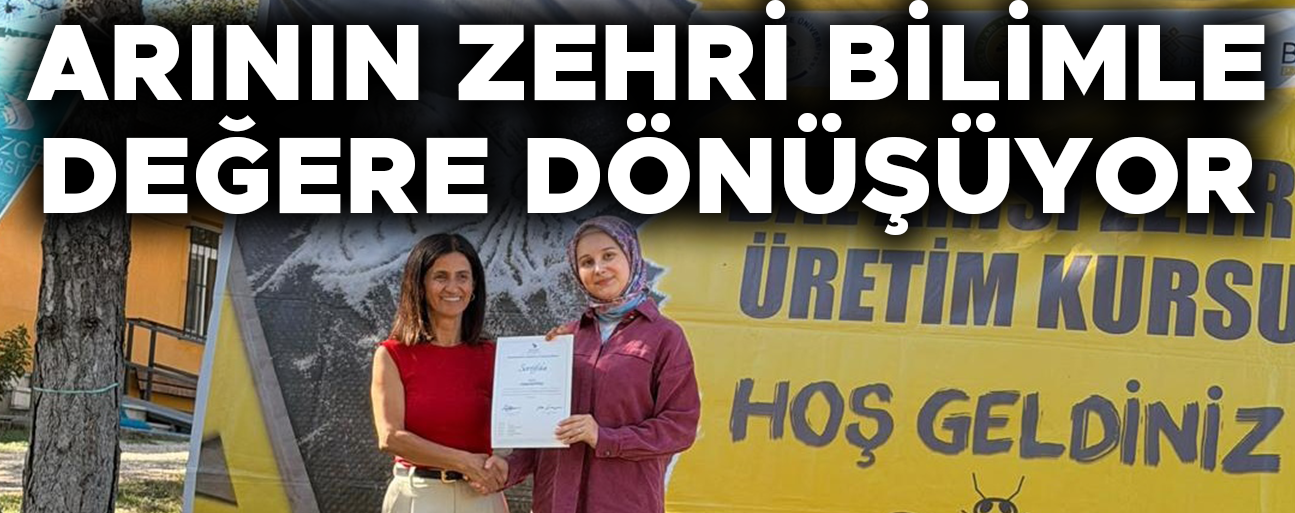 KURSİYERLER SERTİFİKALARINI ALDI