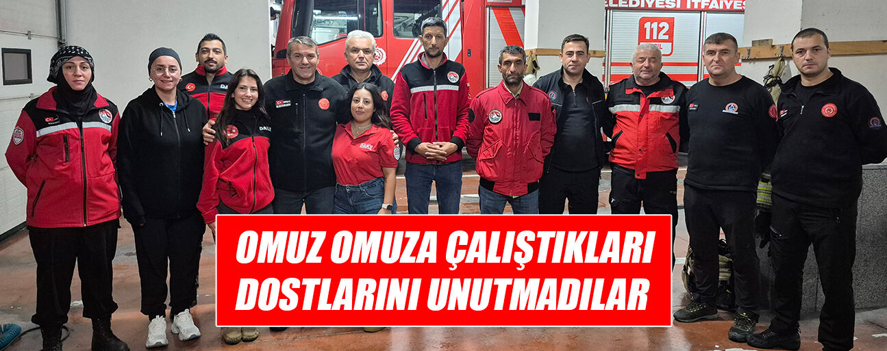 DAKE’DEN İTFAİYEYE AKŞAM SÜRPRİZİ