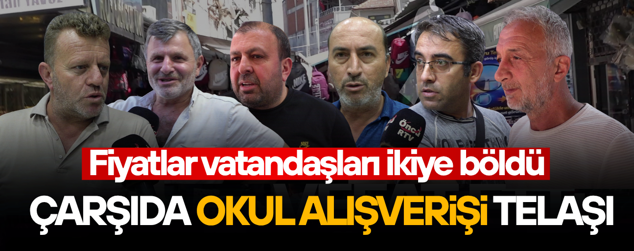 DÜZCELİ VELİLERİN GÜNDEMİ: OKUL ALIŞVERİŞİ