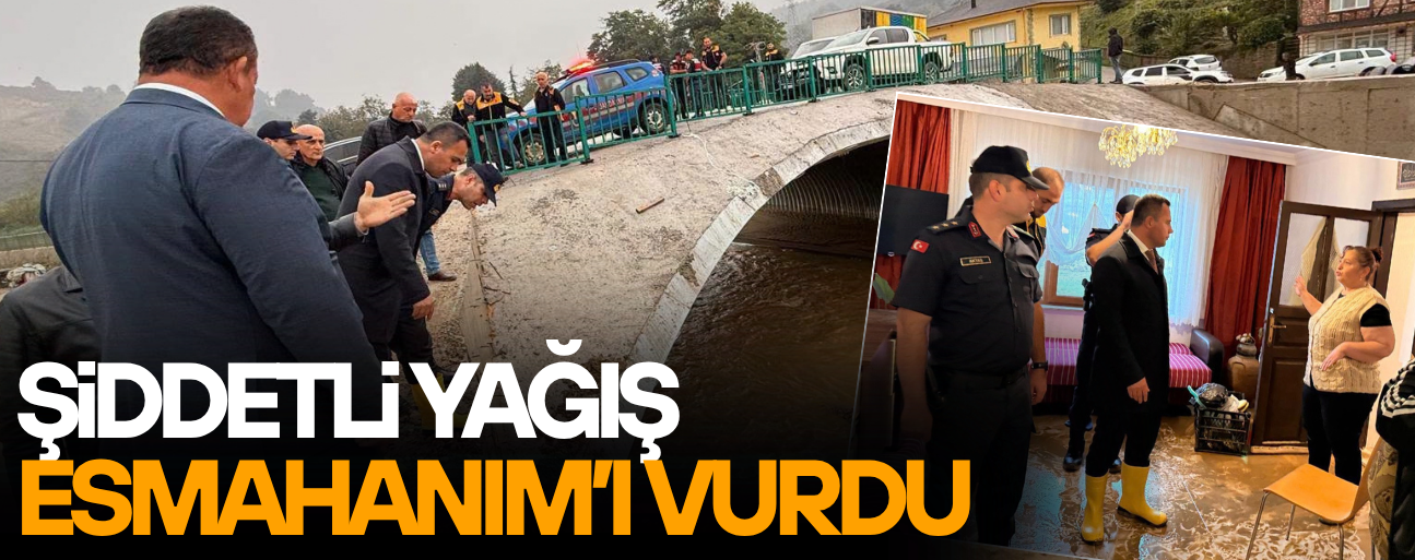 AKÇAKOCA’DA SU BASKININDAN ETKİLENEN AİLELER ZİYARET EDİLDİ