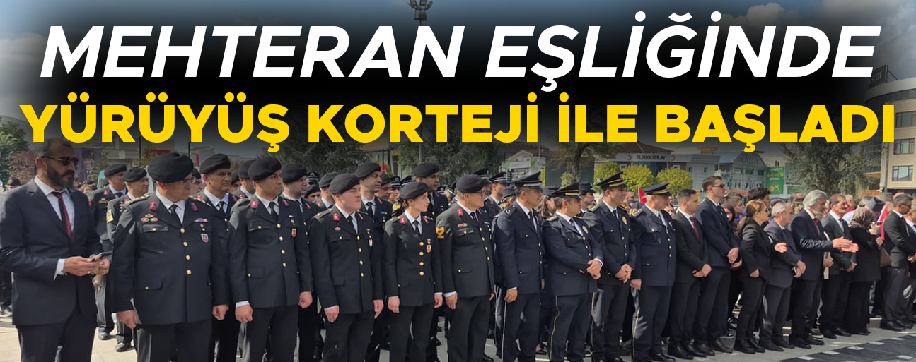 GAZİLER GÜNÜ DÜZENLENEN TÖRENLE KUTLANDI