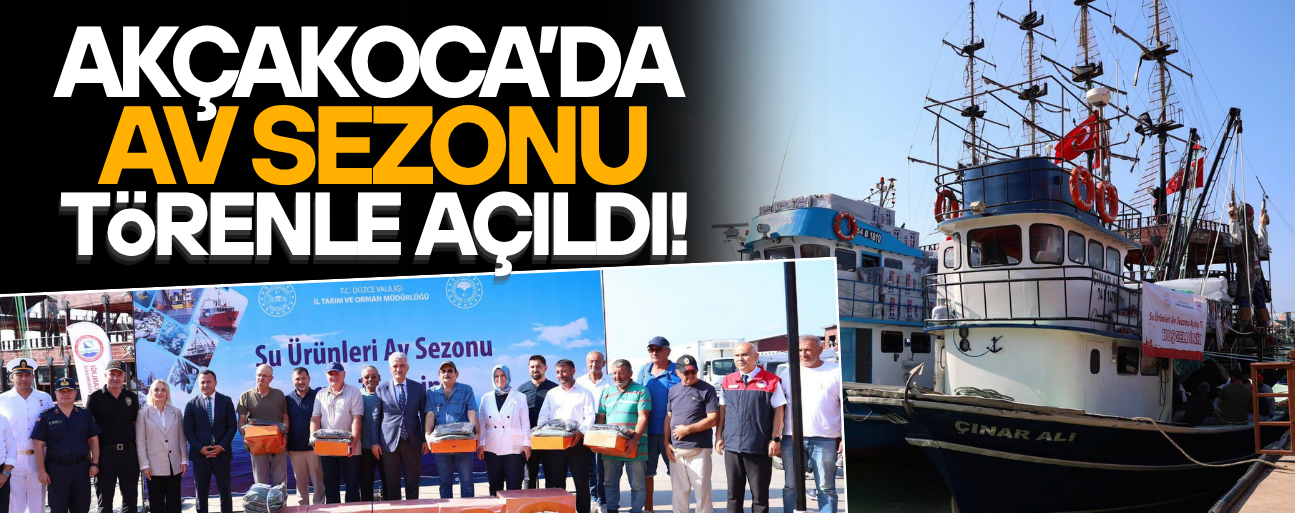 AKÇAKOCALI BALIKÇILAR “VİRA BİSMİLLAH” DEDİ