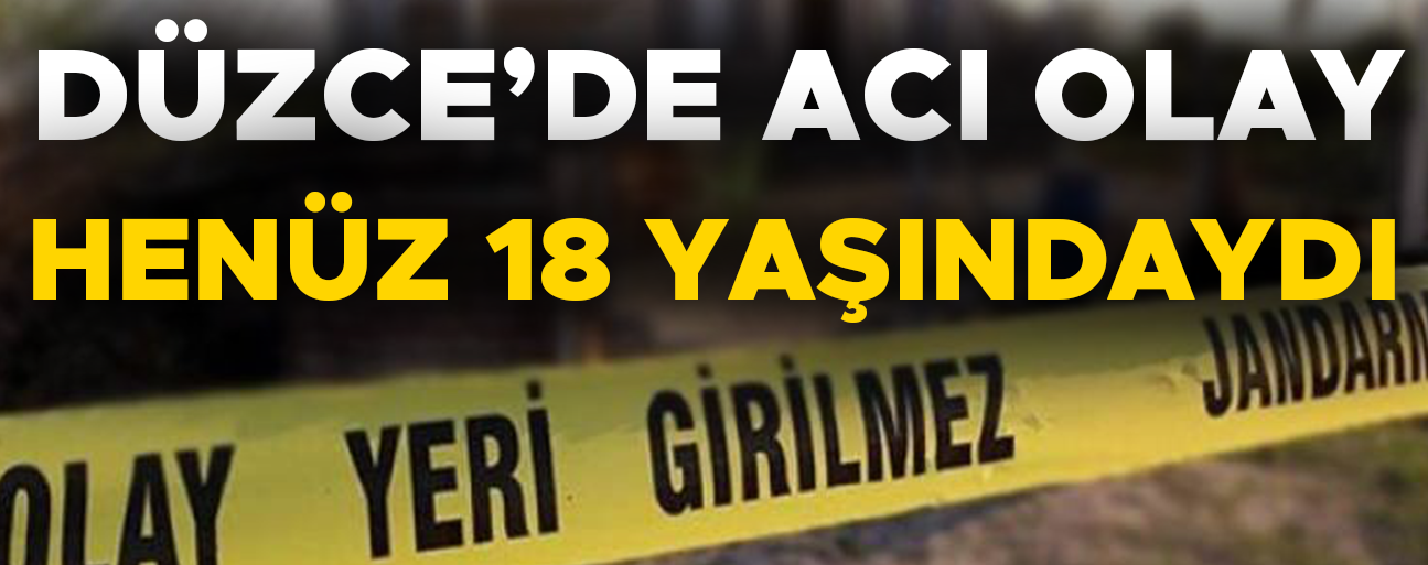 GENÇ KIZ İNTİHAR ETTİ