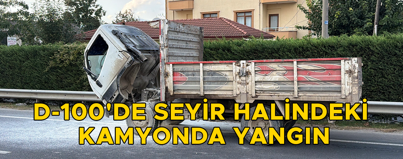 VATANDAŞLAR YANGIN SÖNDÜRME TÜPLERİYLE MÜDAHALE ETTİ