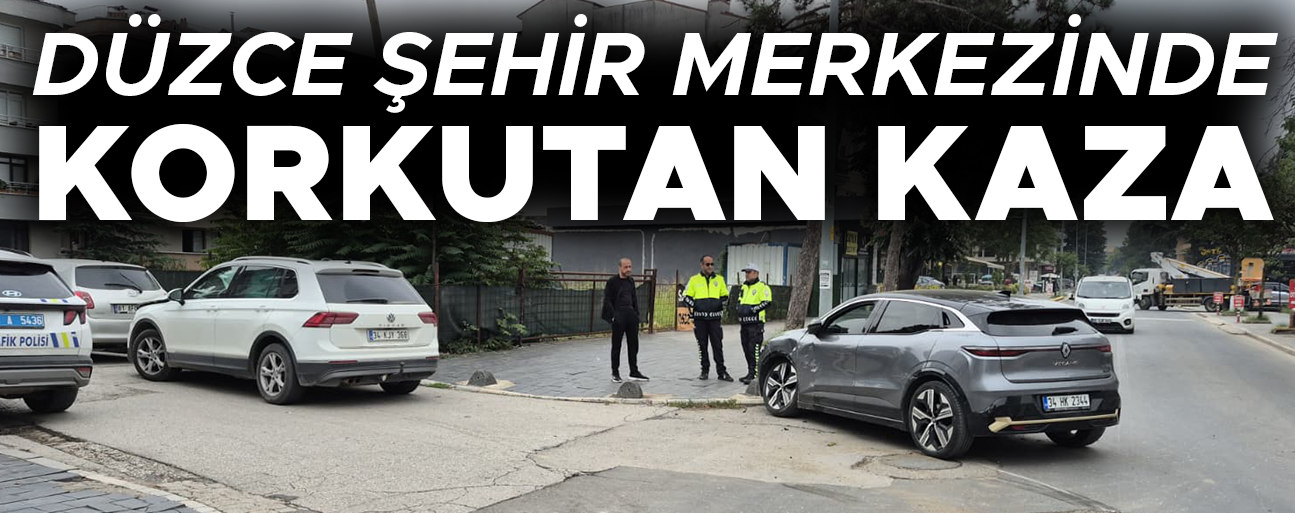 İKİ ARACIN ÇARPIŞMASI SONUCUNDA BİR KİŞİ YARALANDI