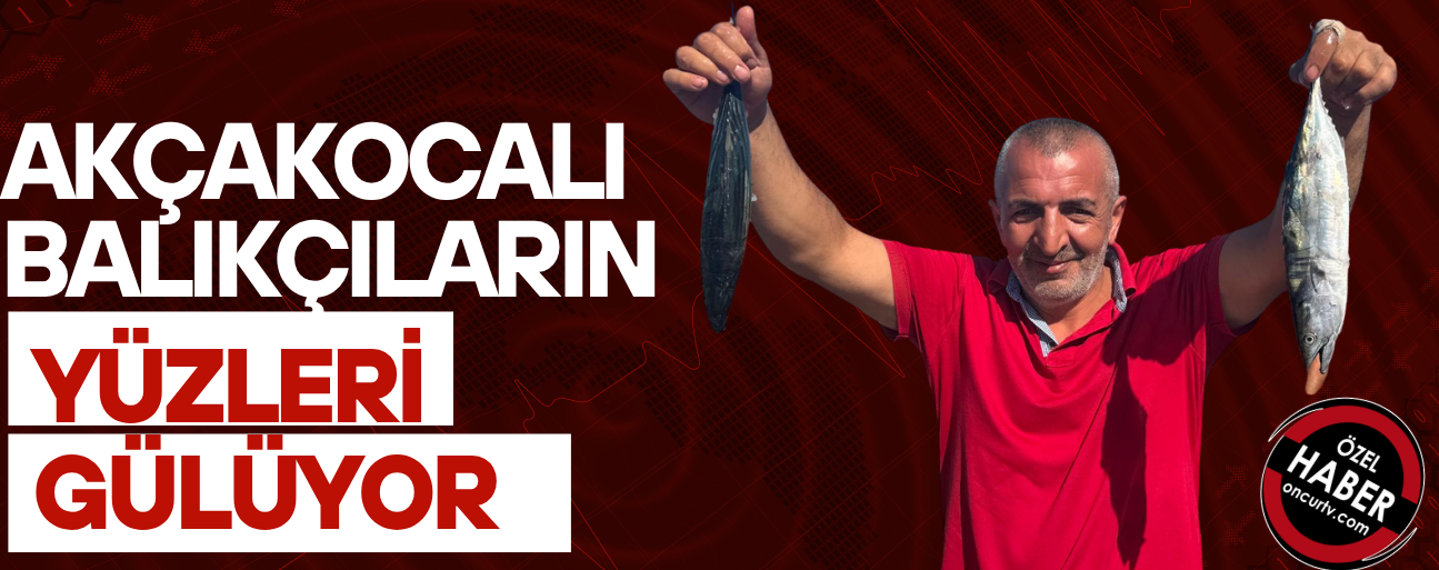 BALIKÇILAR: BU SEZON DENİZ BİZE CÖMERT DAVRANDI”