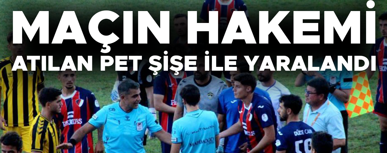 DÜZCESPOR MAÇI TATİL EDİLDİ