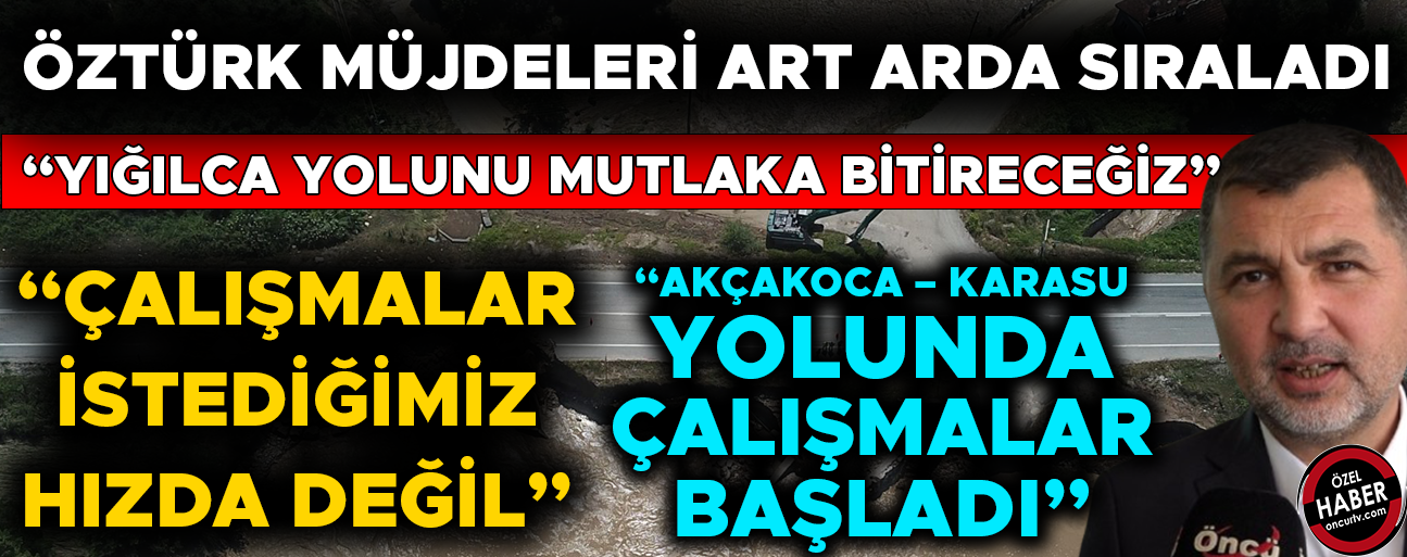 “MELENAĞZI LİMANI TAMAM, SIRA AKÇAKOCA MERKEZ LİMANINDA”