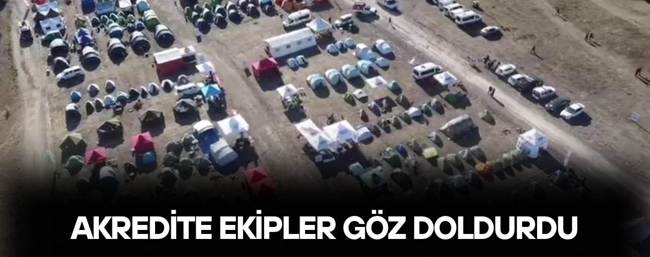 DAKE KAMPTA ÖRNEK OLDU