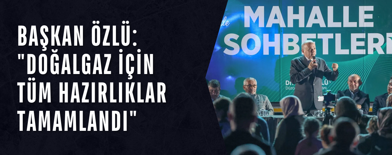 "BİZ HER SORUNU ÇÖZMEK İÇİN ÇALIŞIRIZ"
