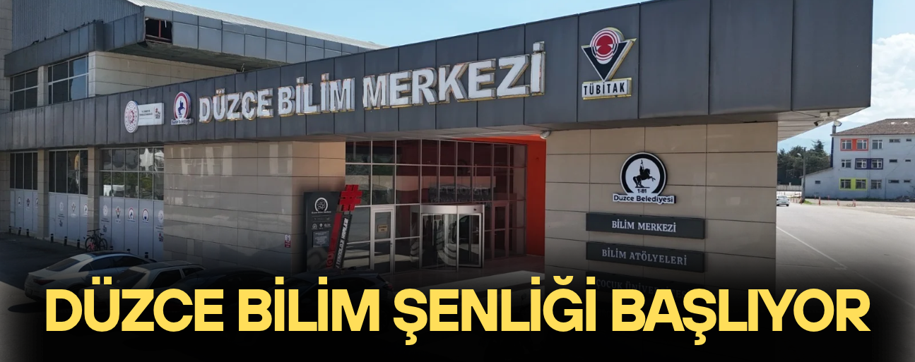 DÜZCELİLER'İ BİLİMLE BULUŞTURACAK