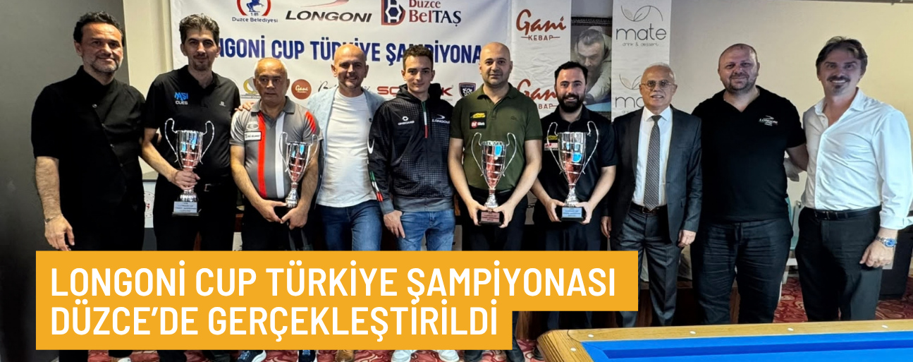 BİLARDO SPORUNUN ÖNEMLİ İSİMLERİ DÜZCE’DE BULUŞTU
