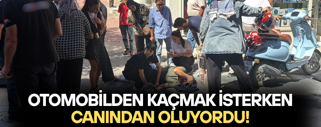 GENÇ KADIN ACI İÇİNDE YERDE KALDI