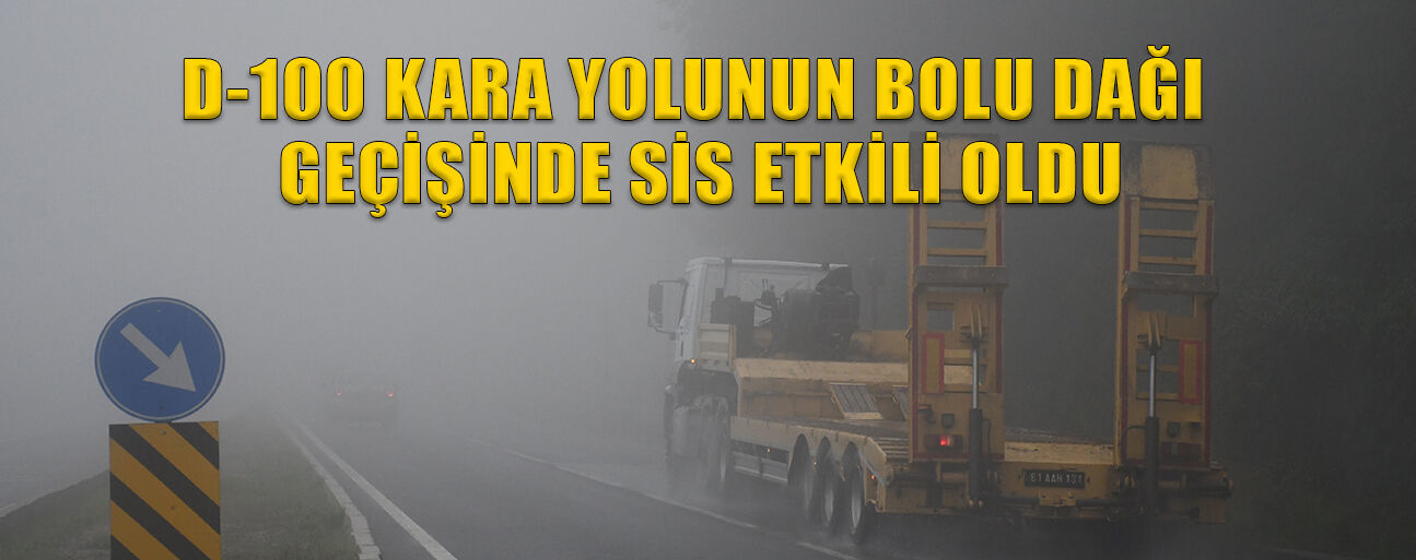 SÜRÜCÜLER YOLDA DİKKATLİ İLERLEDİ