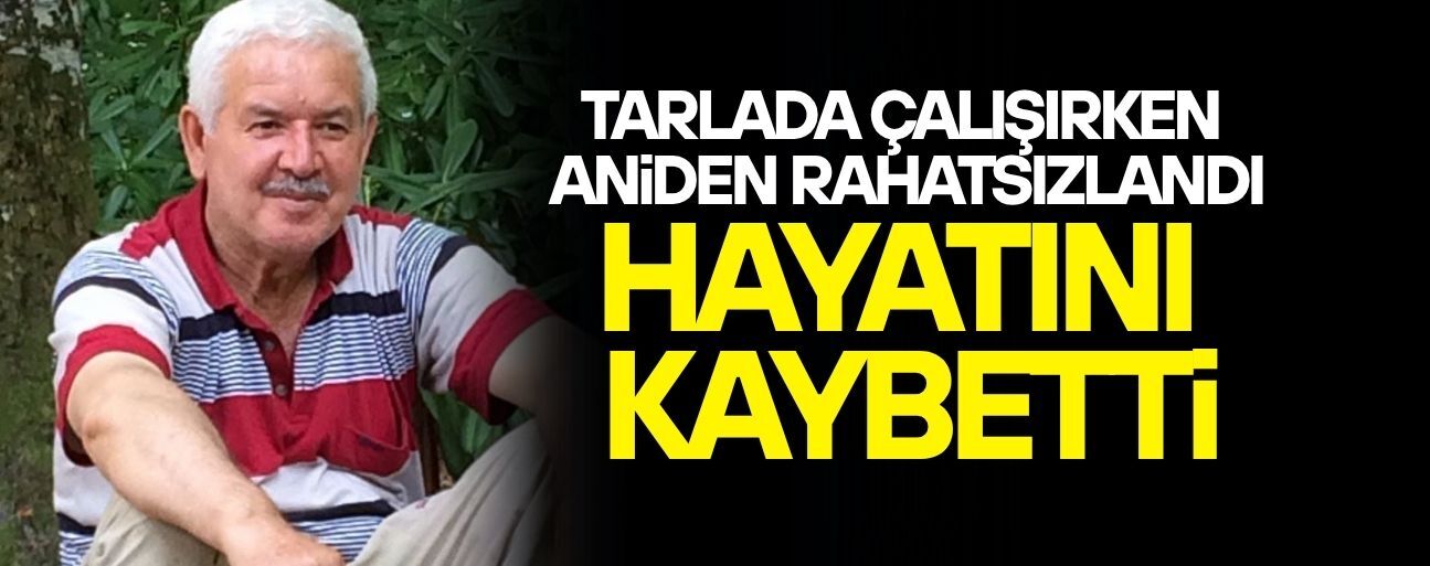 ECEL ONU TARLADA YAKALADI