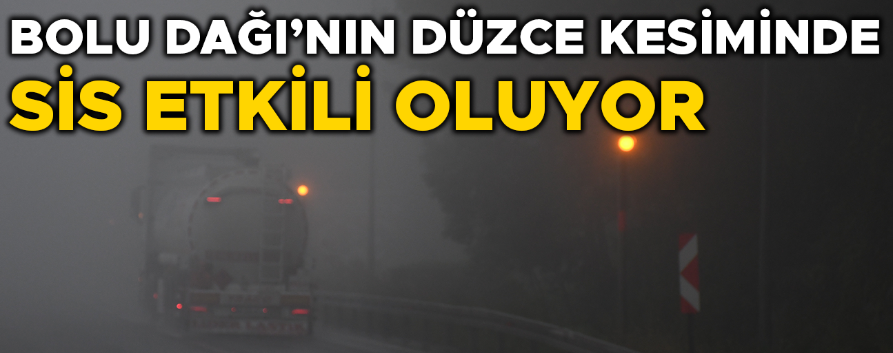 GÖRÜŞ MESAFESİ İYİCE DÜŞTÜ