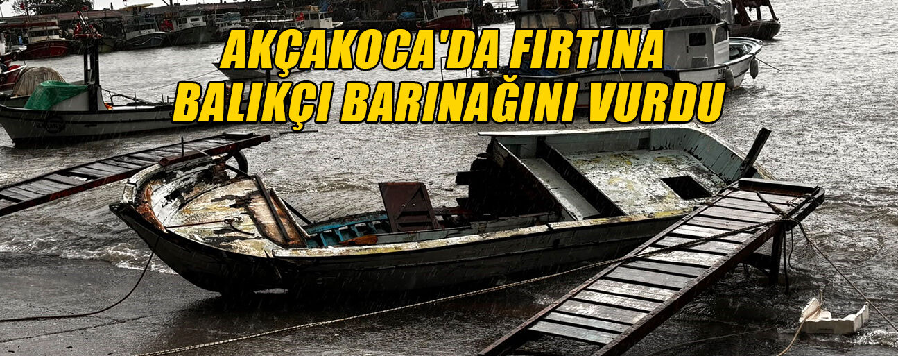 BARINAKTAKİ 4 TEKNE BATTI