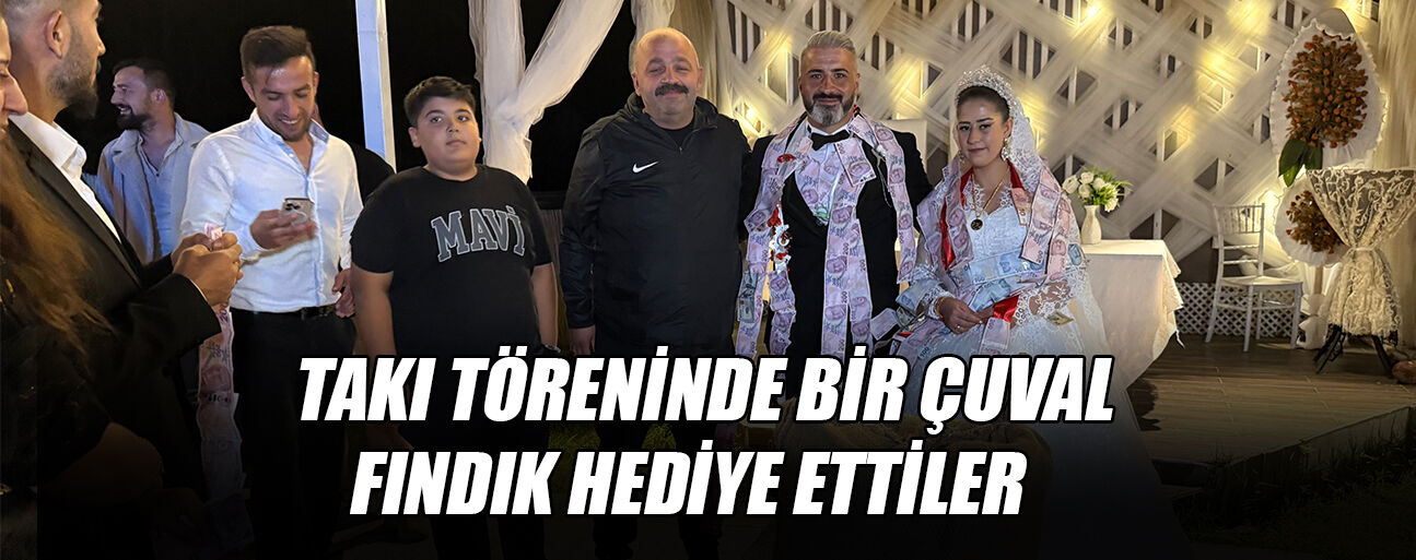 HEM ÇİFTİ HEM DE DAVETLİLERİ ŞAŞIRTTI